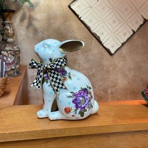Mackenzie-Childs Florabunda Bunny White